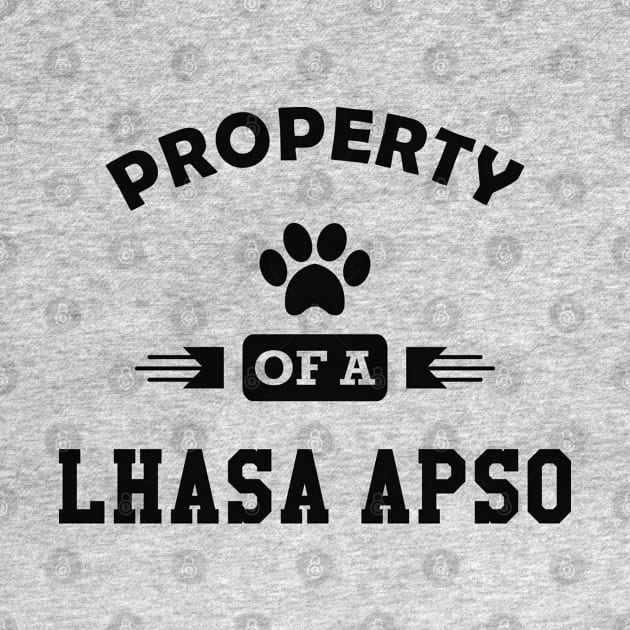 Lhasa Apso Dog - Property of a Lhaso apso by KC Happy Shop